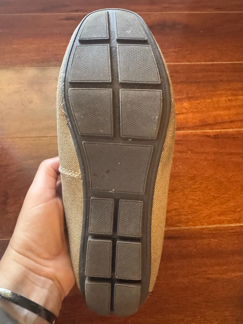 Levi's Men's Tan Canvas loafers